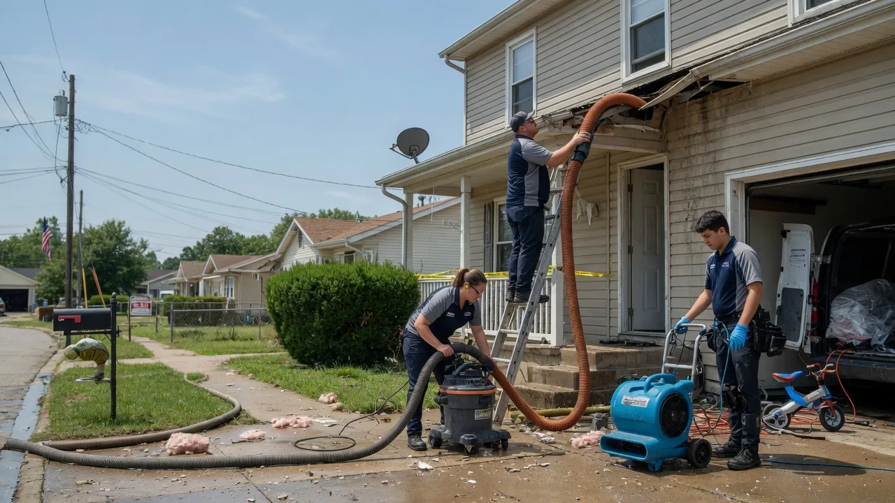 Water Damage Restoration in Countyline, OK near me